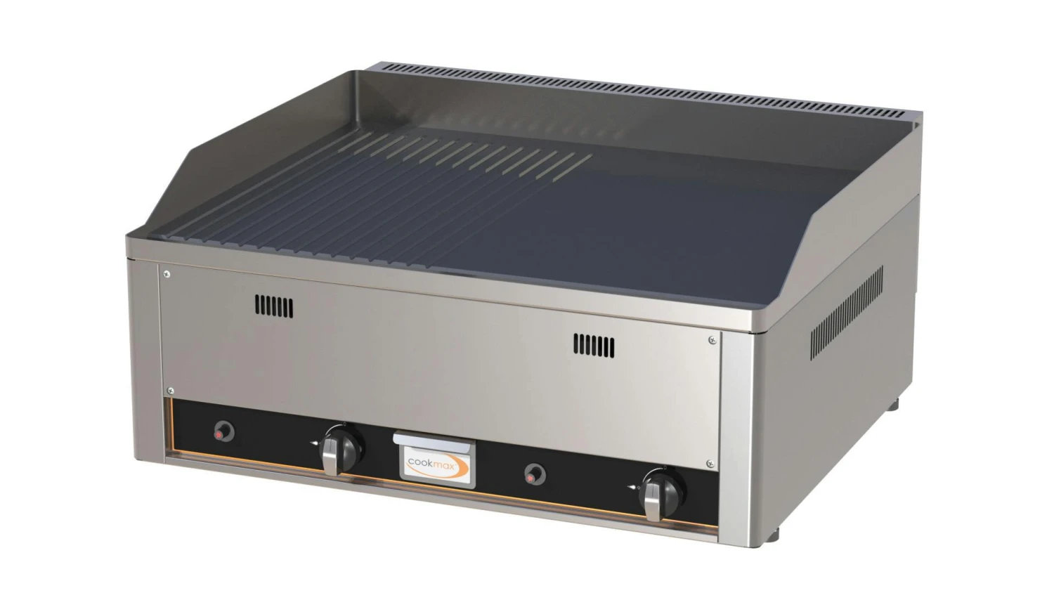 cookmax Gas-Grillplatte 1/2 gerillt 1/2 glatt 2 Heizzonen 660 x 600 x 290 mm Cookmax Gas-Grillplatte 1/2 Gerillt 1/2 Glatt 2 Heizzonen 660 X 600 X 290 Mm -Schneider® Geschäft 55bbbce2 b8b0 4f57 8b24 a4facfb02054 1