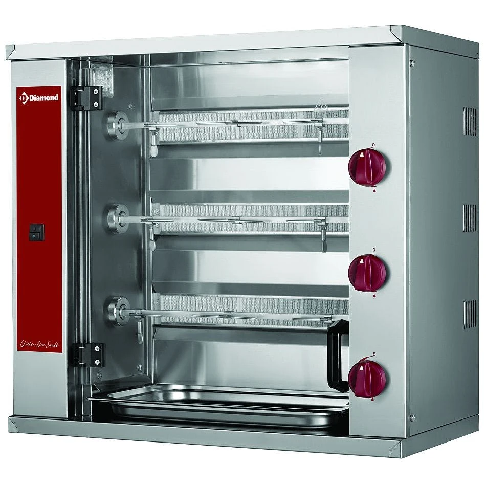 Gas-Hähnchengrill 15-reihig für 75 Hähnchen - 49,6 kW Gas-Hähnchengrill 15-reihig Für 75 Hähnchen - 49,6 KW -Schneider® Geschäft 7f559072 88b4 43ea a89a fef37f208b5a 4
