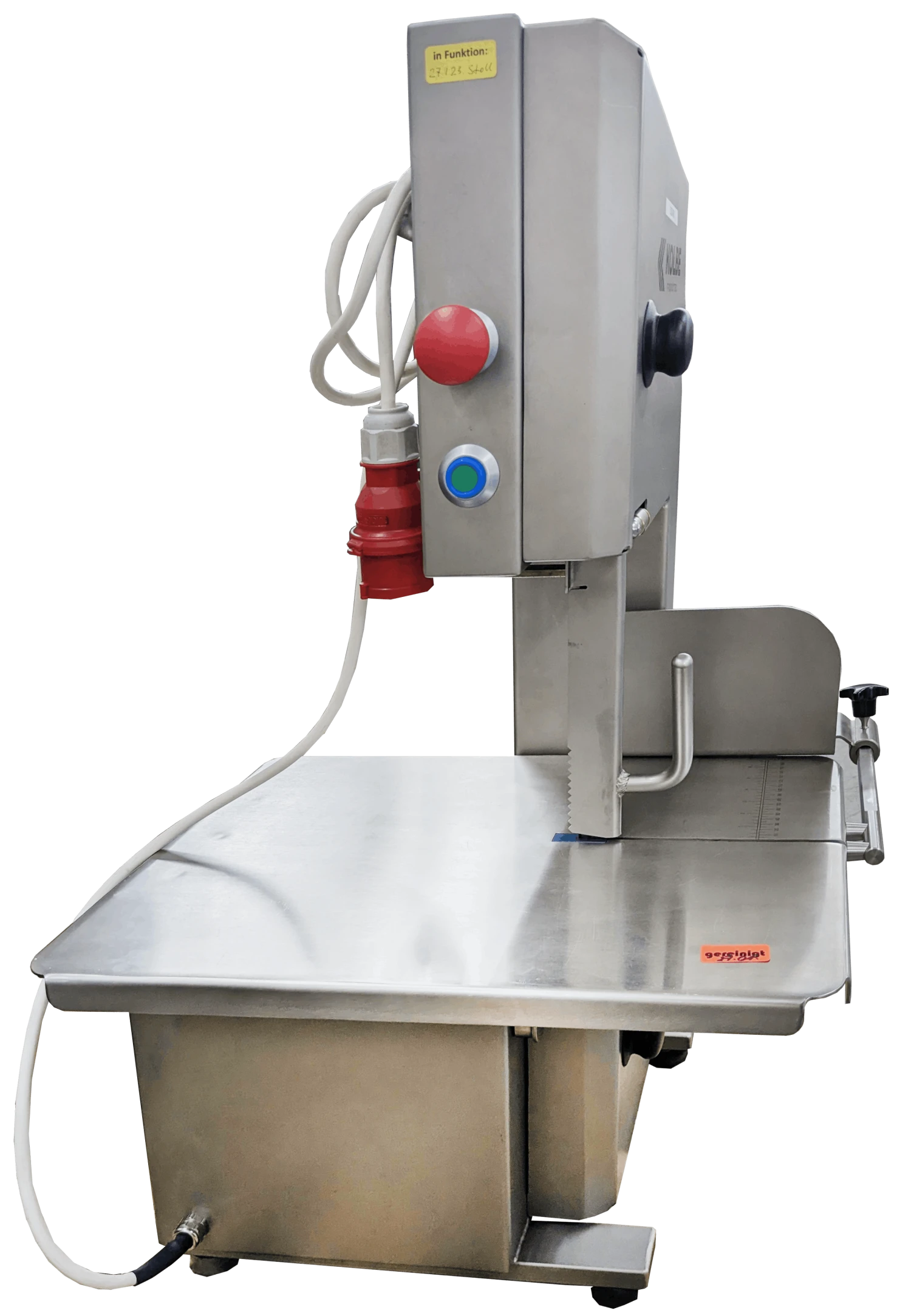 Knochenbandsäge Kolbe K220 Bandsäge Tischmodell Fleischsäge 400V Linksauslage Knochenbandsäge Kolbe K220 Bandsäge Tischmodell Fleischsäge 400V Linksauslage -Schneider® Geschäft aed035bb 991b 4f1f a351 4678323e6aef