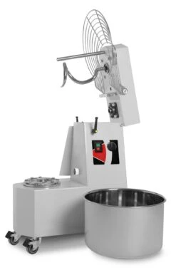 GMG - Teigknetmaschine 32 Lt./ 25Kg 400V - Hebbarer Kopf Und Herausnehmbarer Kessel - Inkl. Spirale, Gitter, Teigteiler Und Wanne Aus Edelstahl